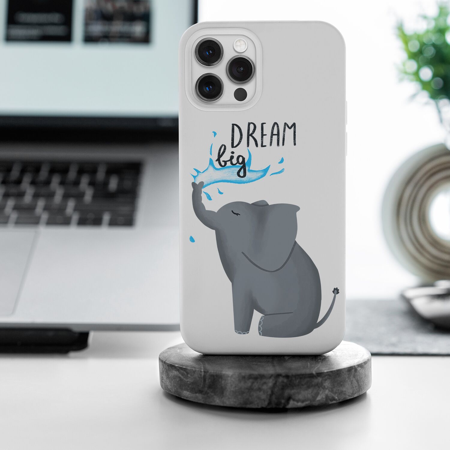 Dream Big With Gray Elephant Touch Case - Image 5