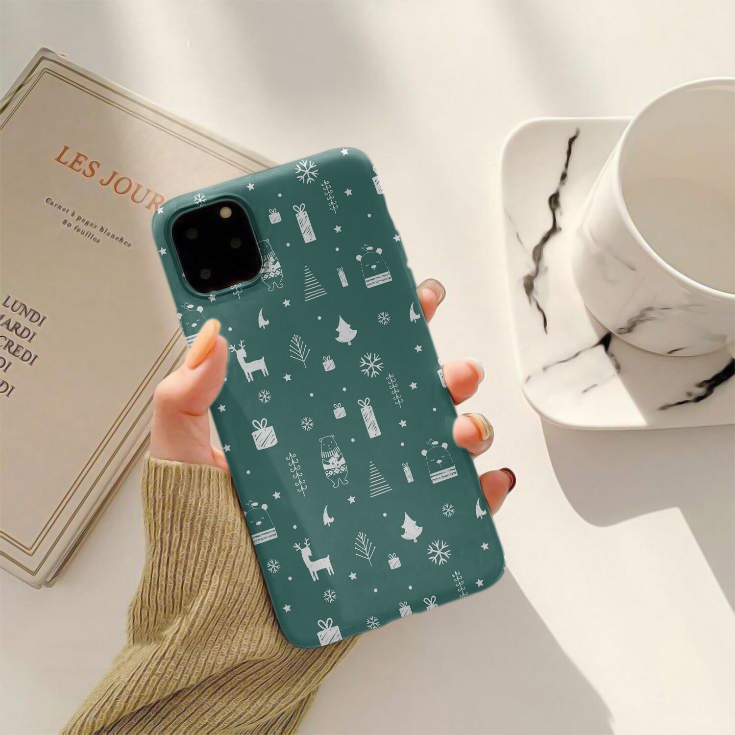 Winter With Cute And Fun Christmas Vector Pattern Touch Case - Image 5