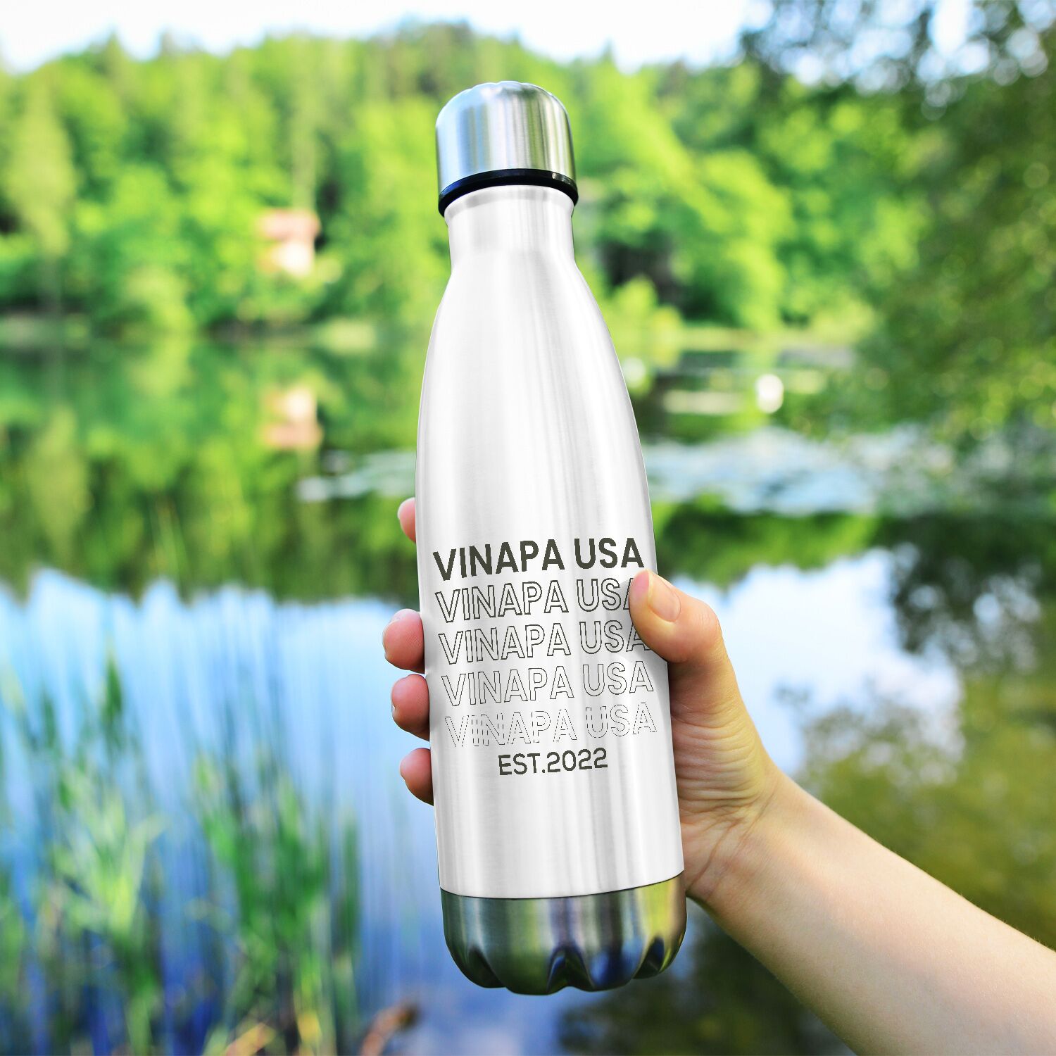 Vinapa Mono Custom Logo Stainless Steel Water Bottle - Image 4