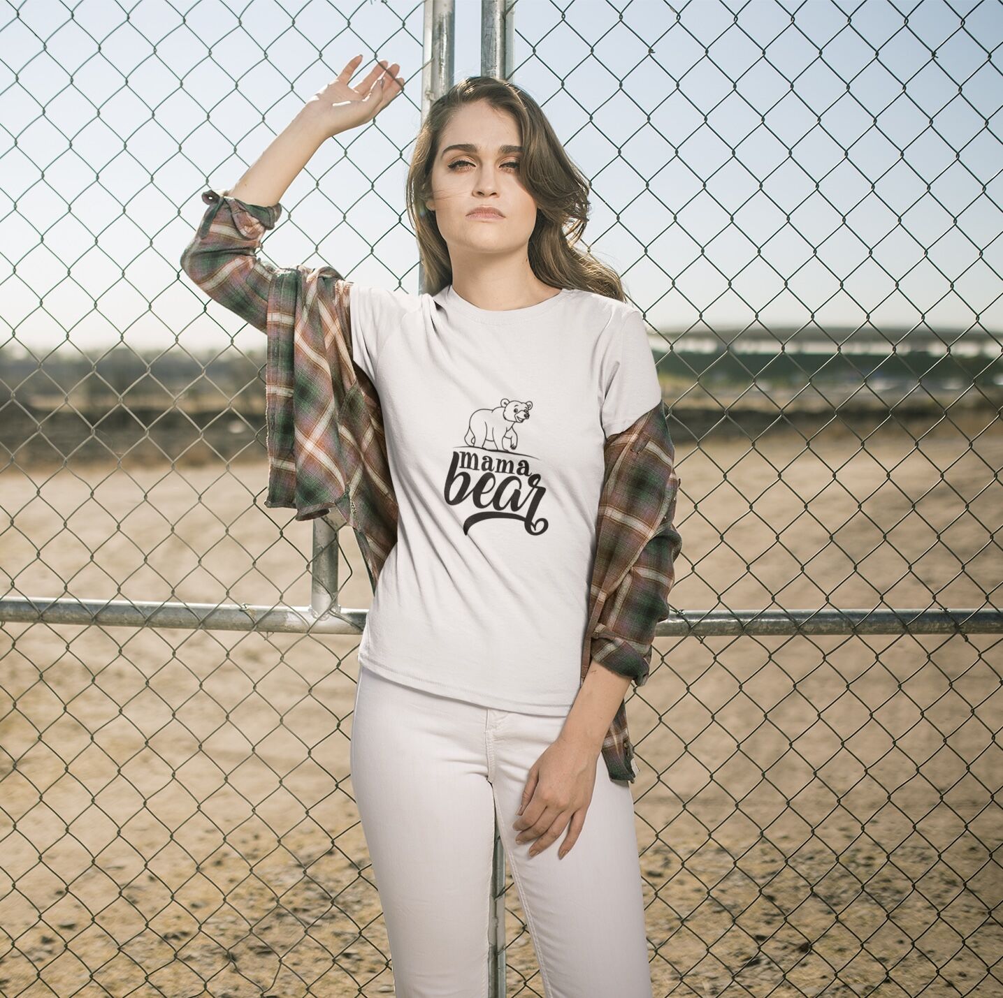 Mama Bear Short-Sleeve Unisex T-Shirt