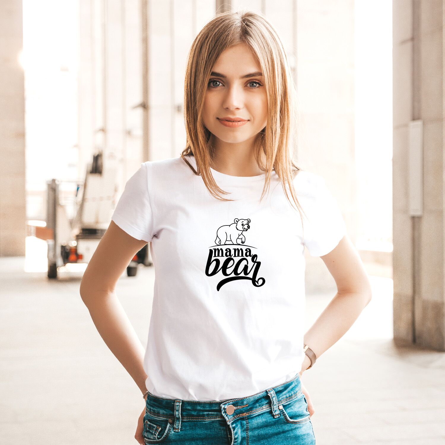 Mama Bear Short-Sleeve Unisex T-Shirt - Image 3