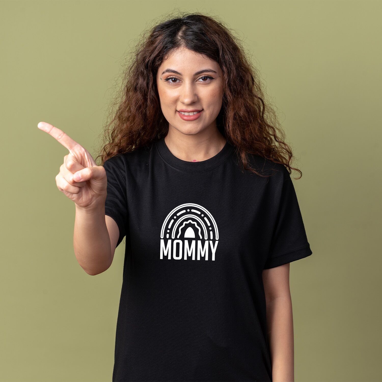 Rainbow Mommy Short-Sleeve Unisex T-Shirt - Image 4