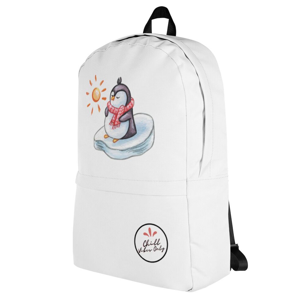 Penguin Chill Vibes Best Backpack For Kids - Image 9