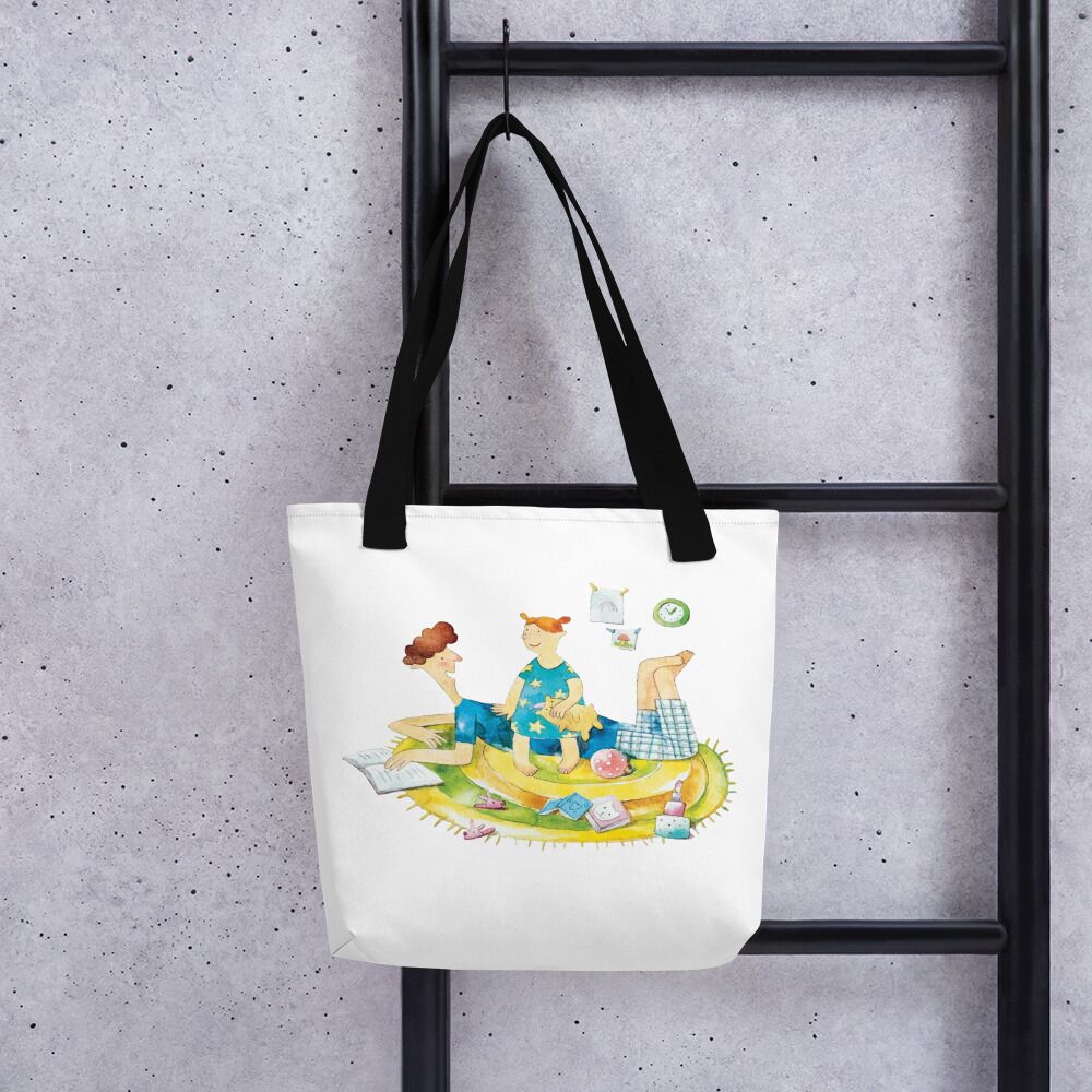 Dad And Daughter Have Fun Together Tote bag - Image 4