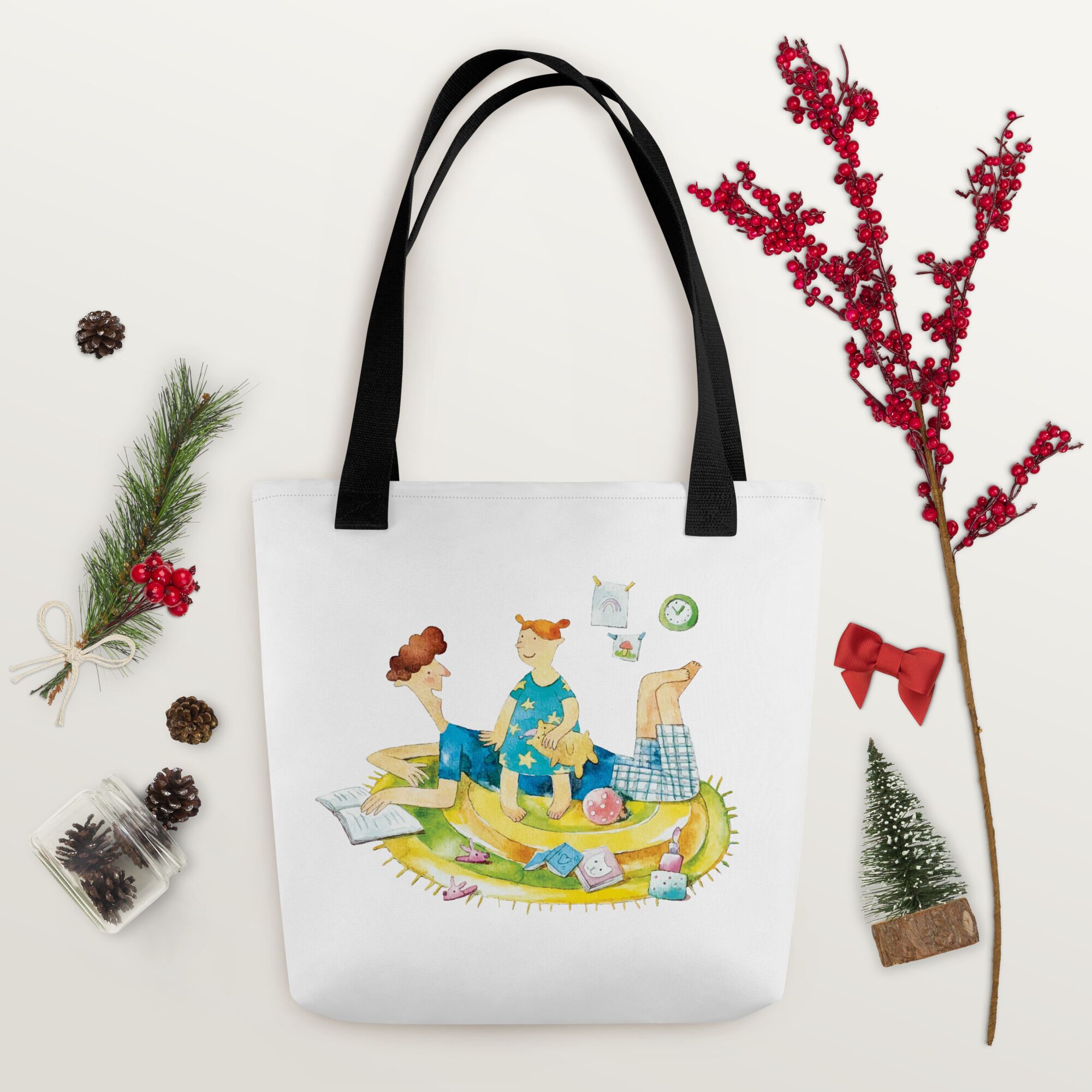 Dad And Daughter Have Fun Together Tote bag - Image 6