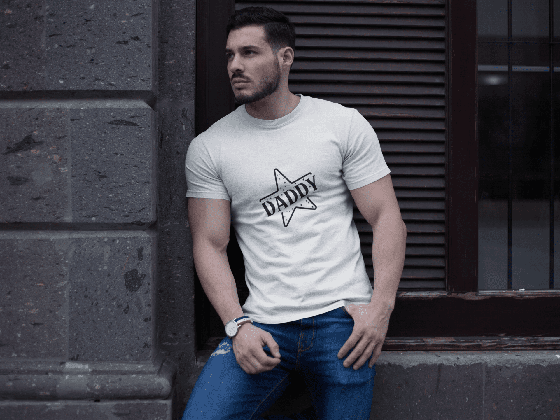 Daddy Star Short-Sleeve Unisex T-Shirt - Image 2