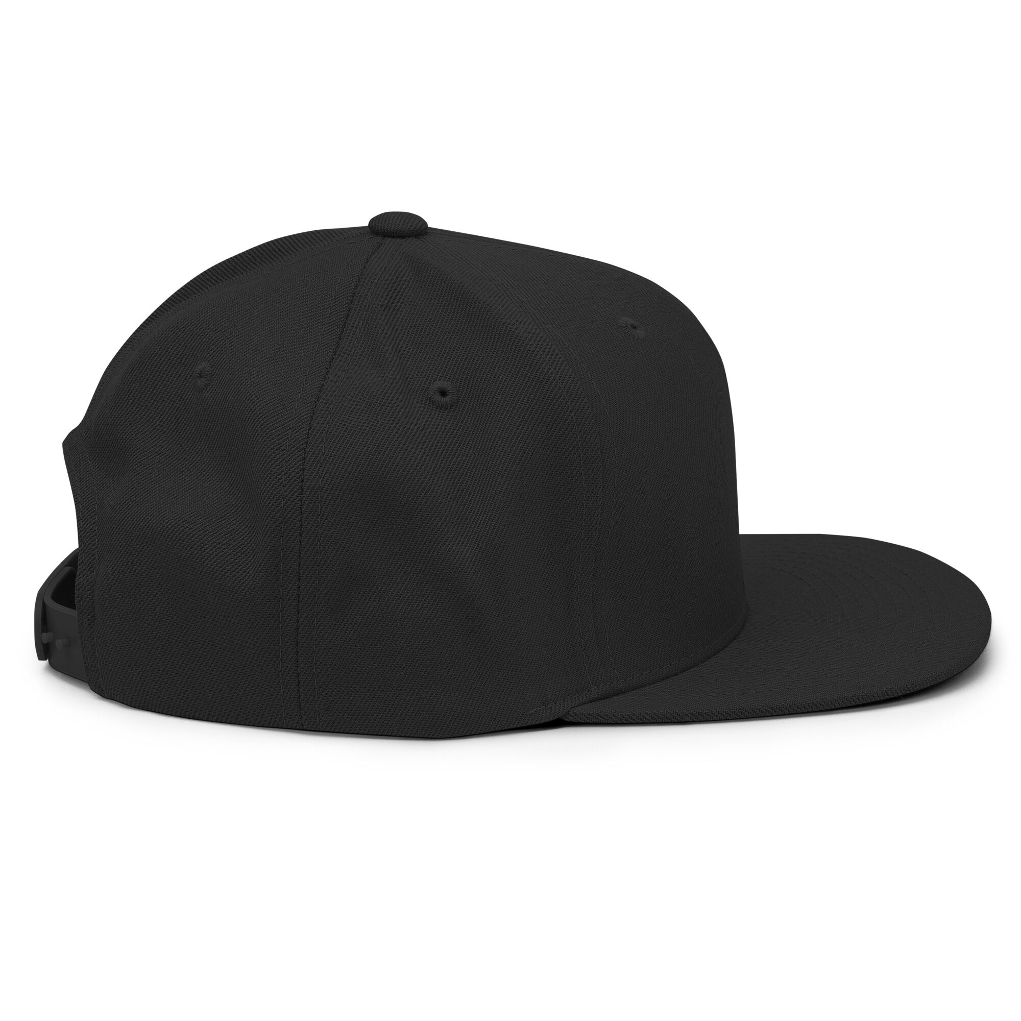 Two Black Boho Cat Snapback Hat - Image 5
