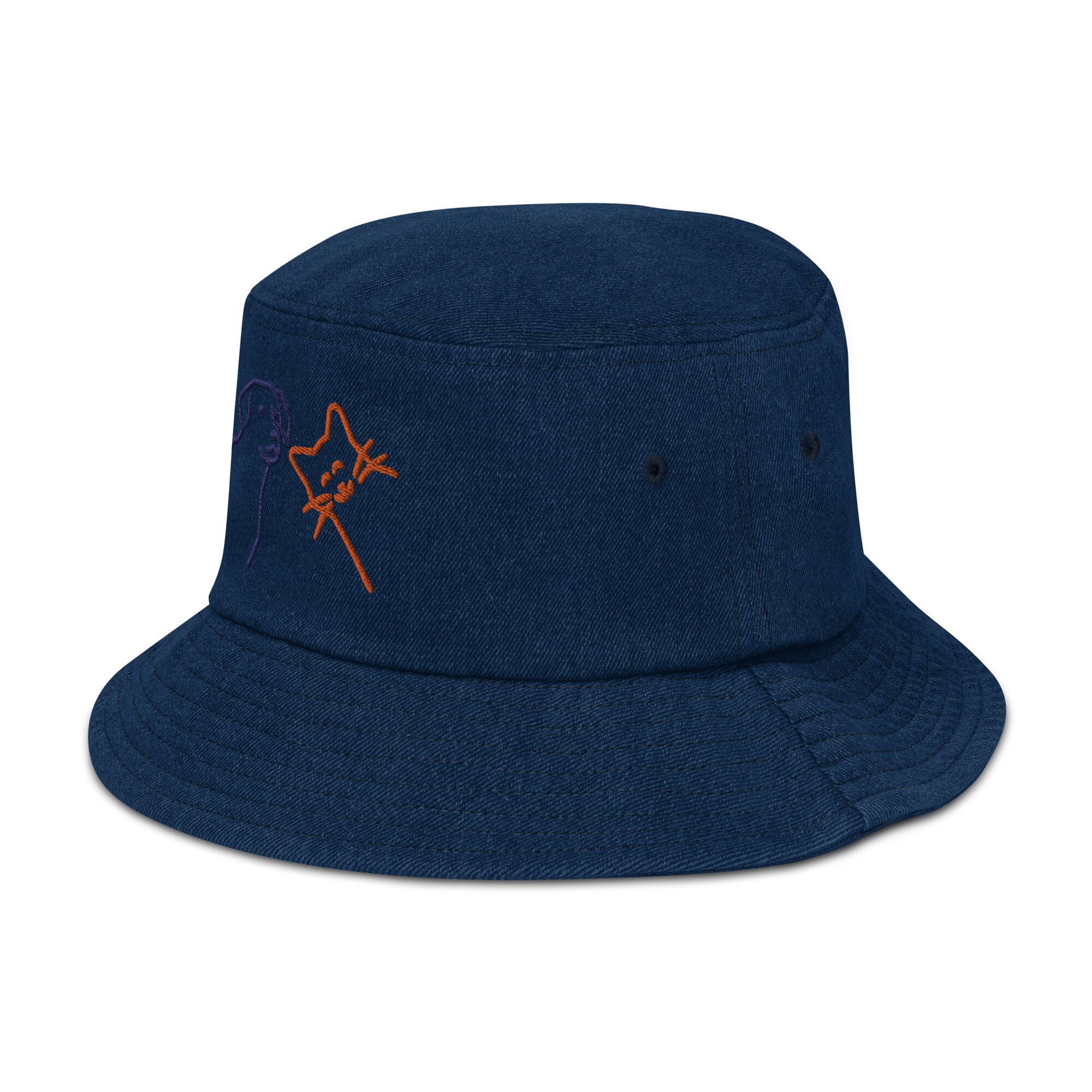Denim Bucket Hat For Cats Lover And Dogs Lover - Image 12