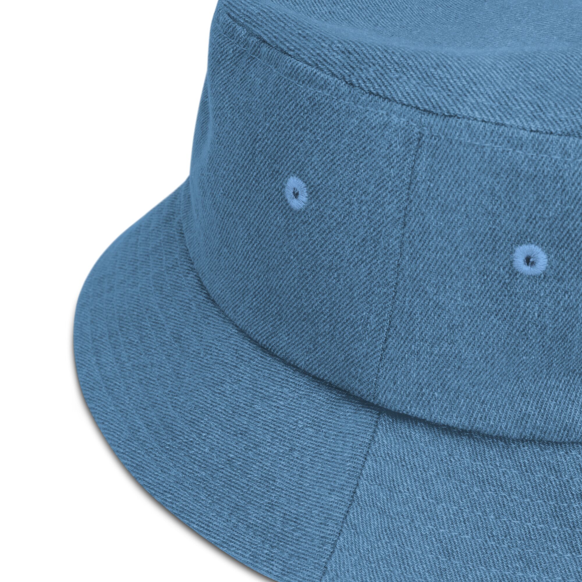 Vinapa Elegant Custom Logo Denim bucket hat - Image 7
