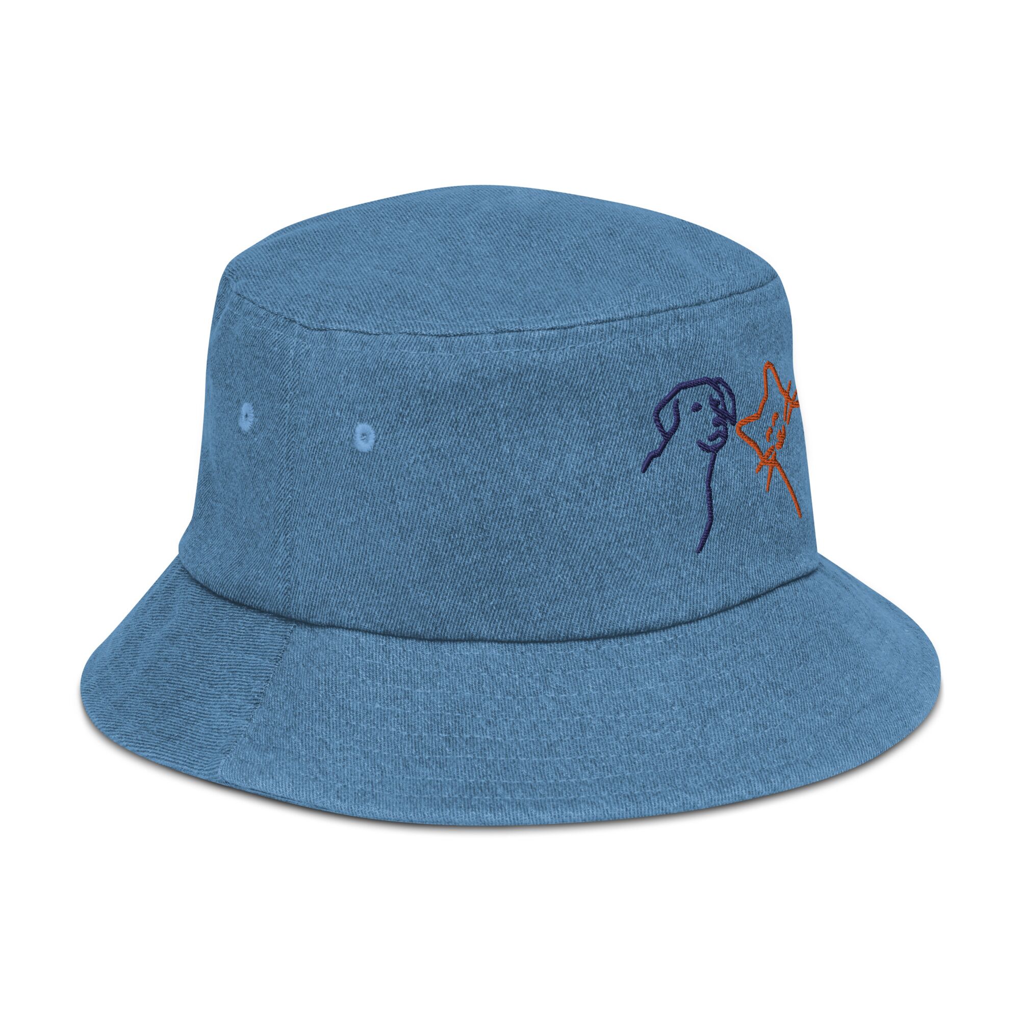 Denim Bucket Hat For Cats Lover And Dogs Lover - Image 18
