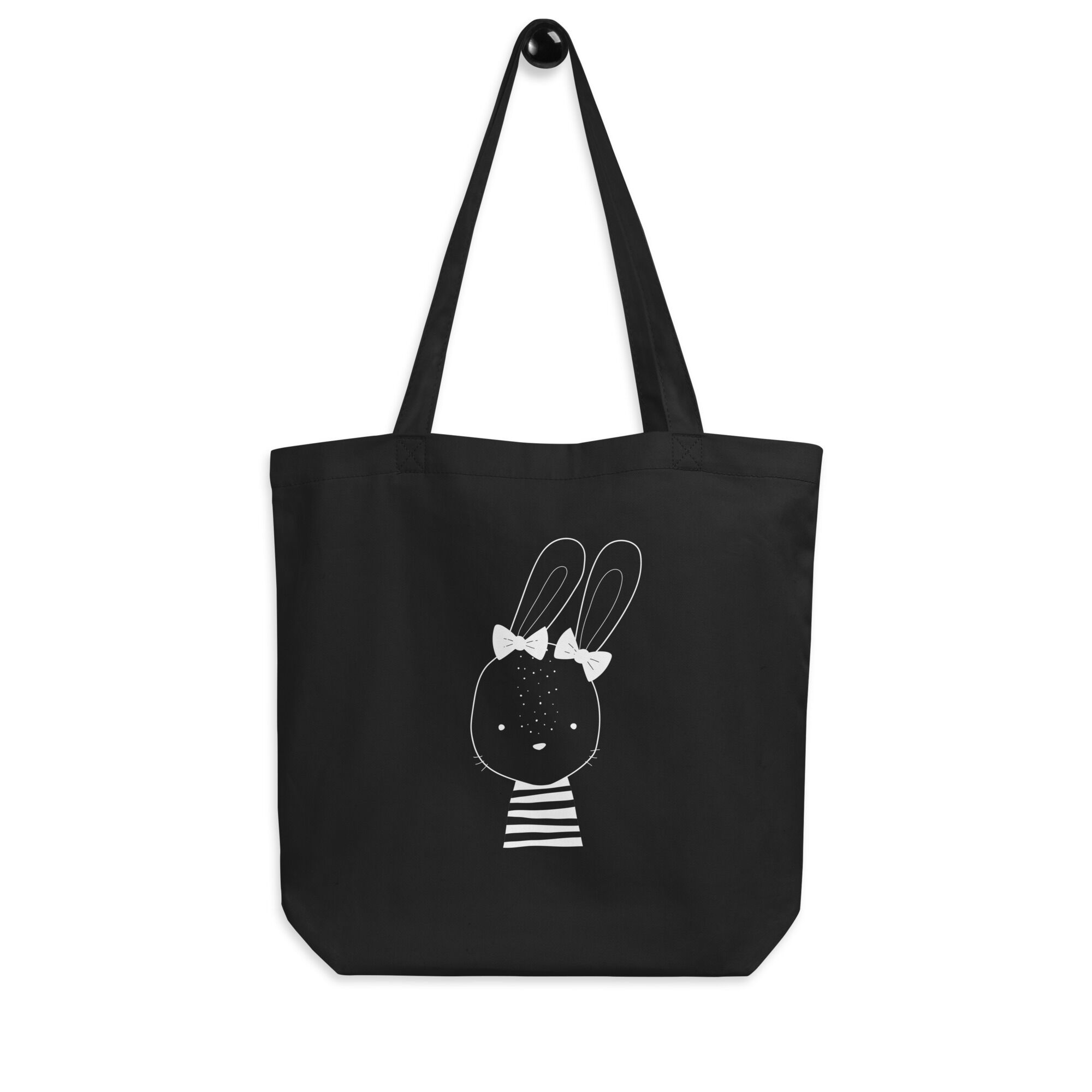 Cute Nordic Rabbit Eco Tote Bag - Image 5