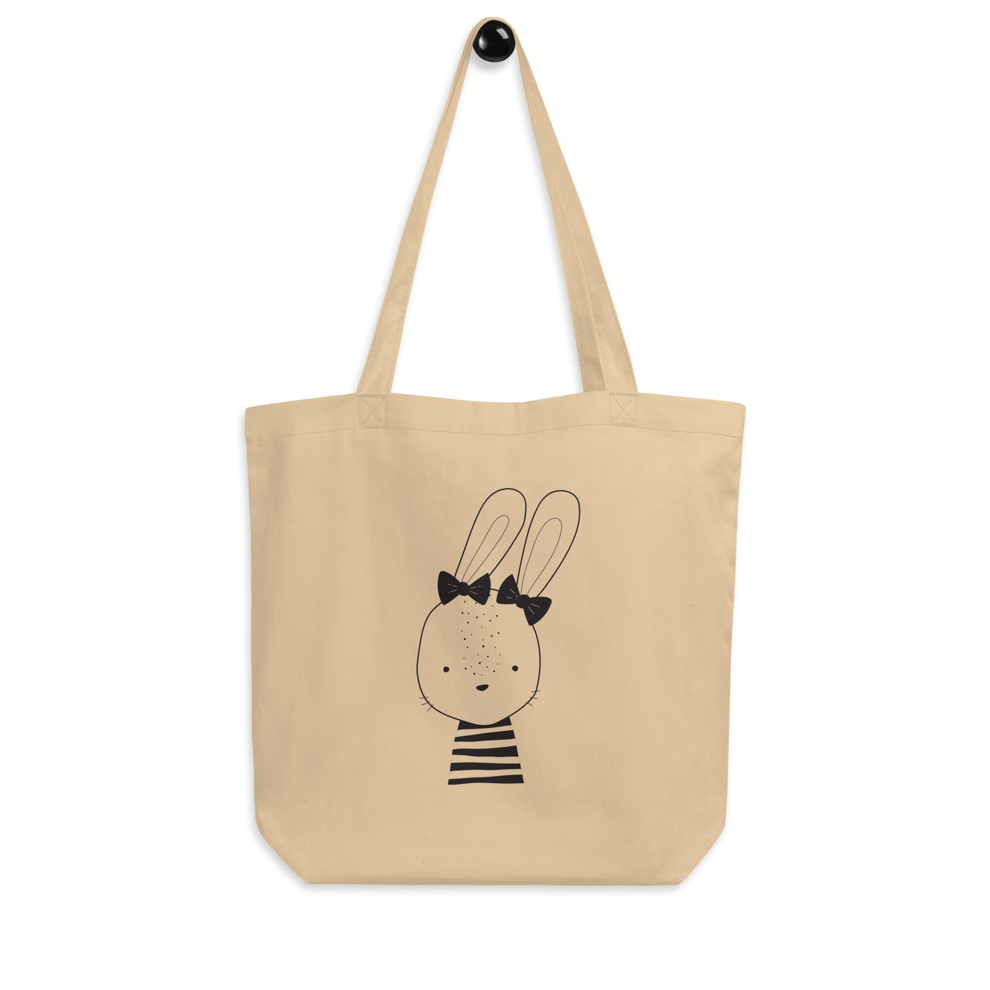 Cute Nordic Rabbit Eco Tote Bag