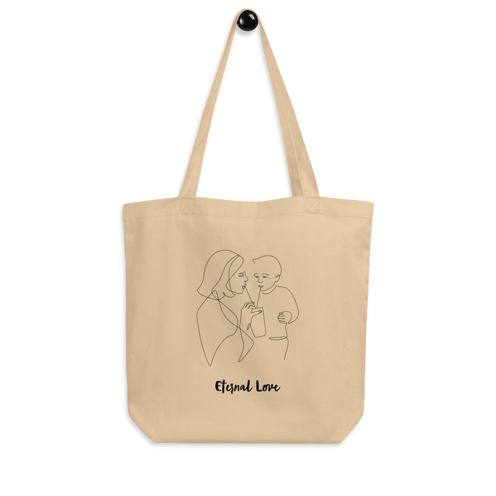 Mom And Son Sweet Love Eco Tote Bag