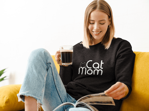 Mom Cat Unisex Sweatshirt