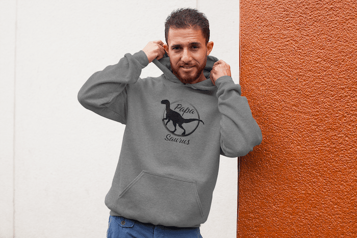 Papa Saurus Unisex Hoodie