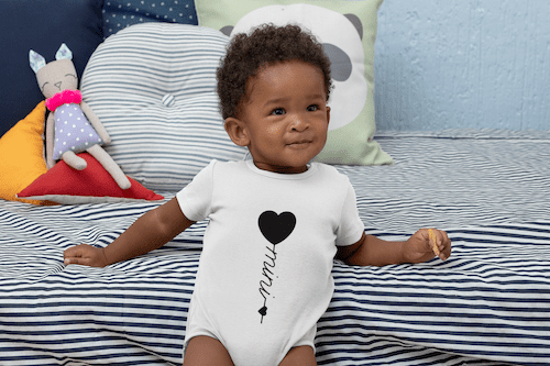 Mini Loving Organic Cotton Baby Bodysuit - Image 3