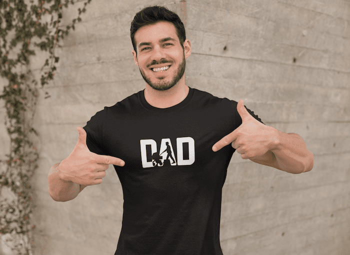 Sweat Dad Is Walking Short-Sleeve Unisex T-Shirt - Image 5