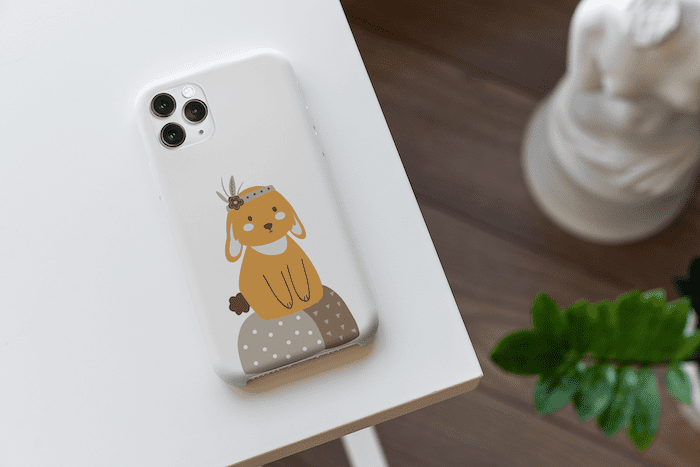 Orange Koala Is Sitting On The Stone Touch Case - Image 5