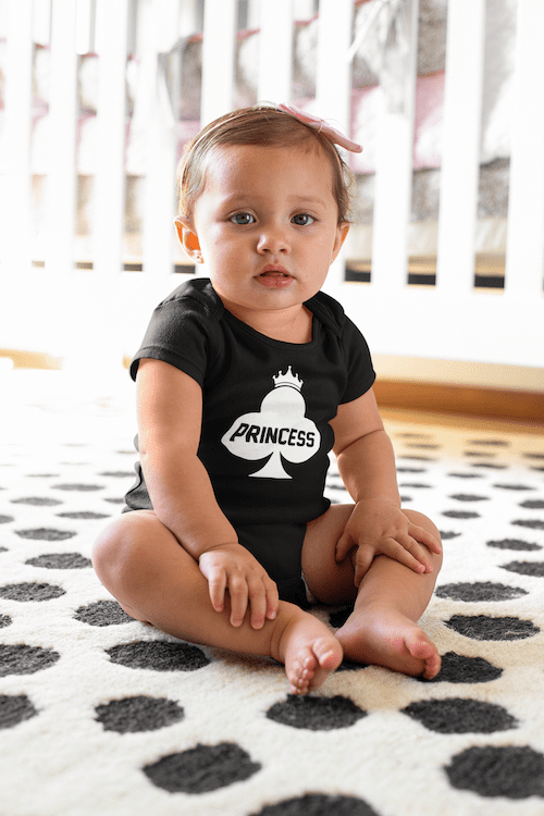 Princess Organic Cotton Baby Bodysuit