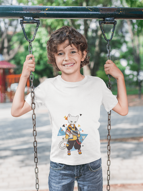 My Boy Cool Cat Kids Сrew Neck T-Shirt - Image 2