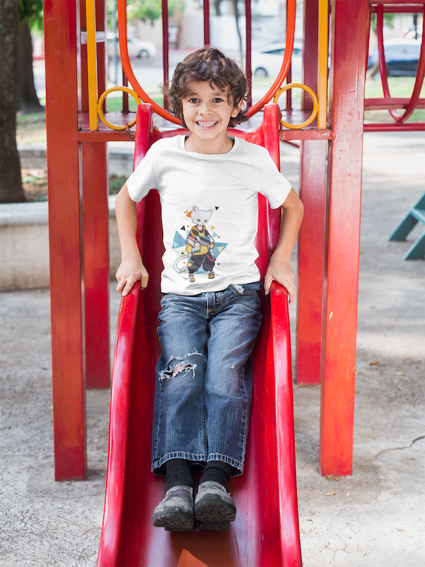 My Boy Cool Cat Kids Сrew Neck T-Shirt - Image 6