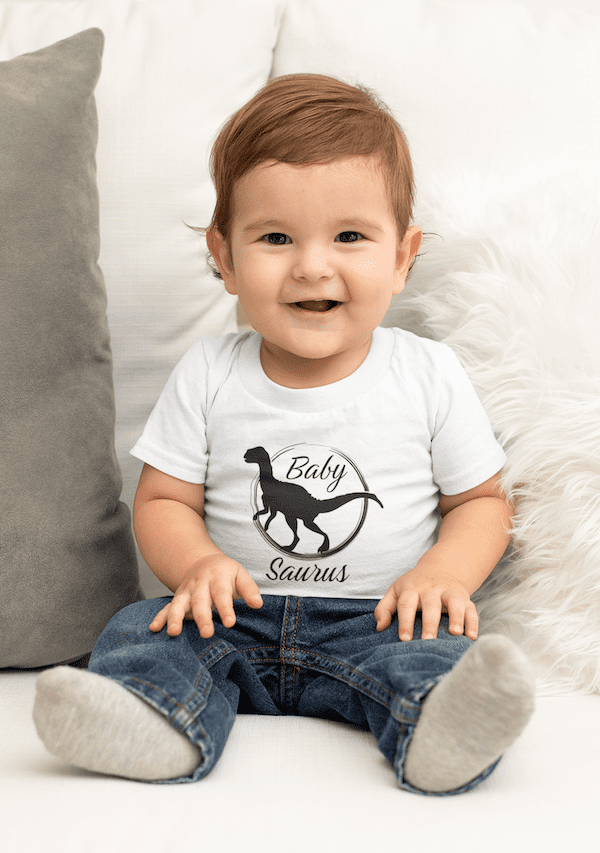 Baby Saurus Toddler Short Sleeve Tee