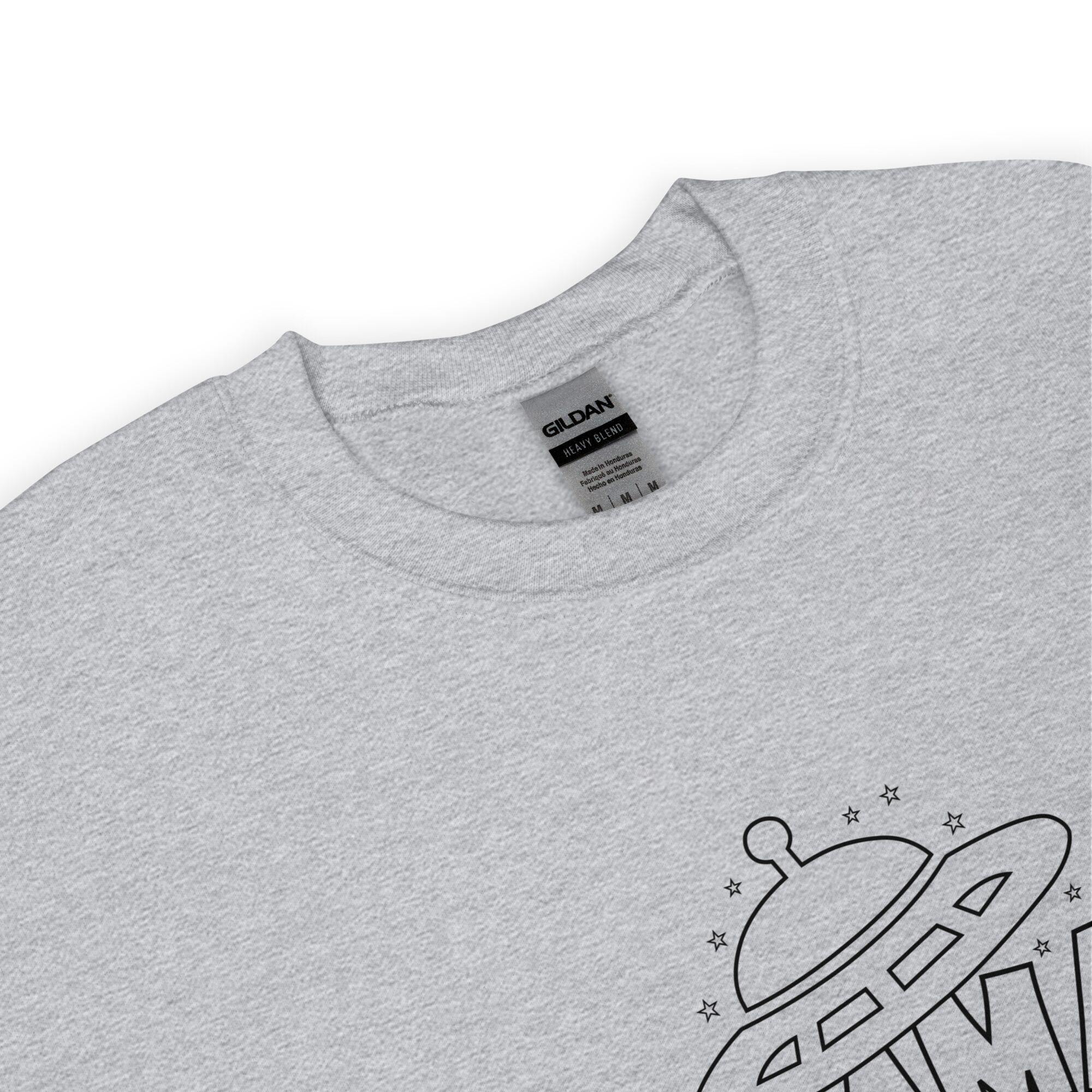 Mama Spaceship Cute Vector Unisex Sweatshirt - Image 4