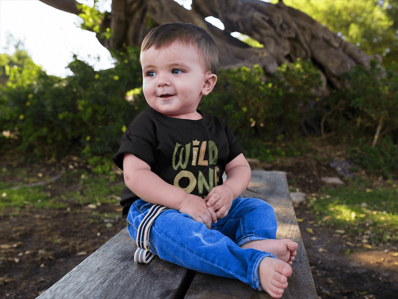 Wild One Baby Jersey Short Sleeve Tee - Image 4