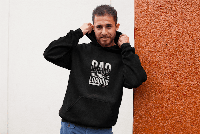 Dad Joke Loading Unisex Hoodie - Image 2