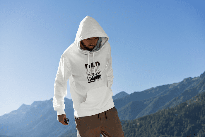 Dad Joke Loading Unisex Hoodie - Image 4