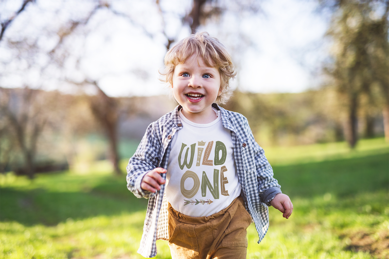 Wild One Baby Jersey Short Sleeve Tee - Image 2