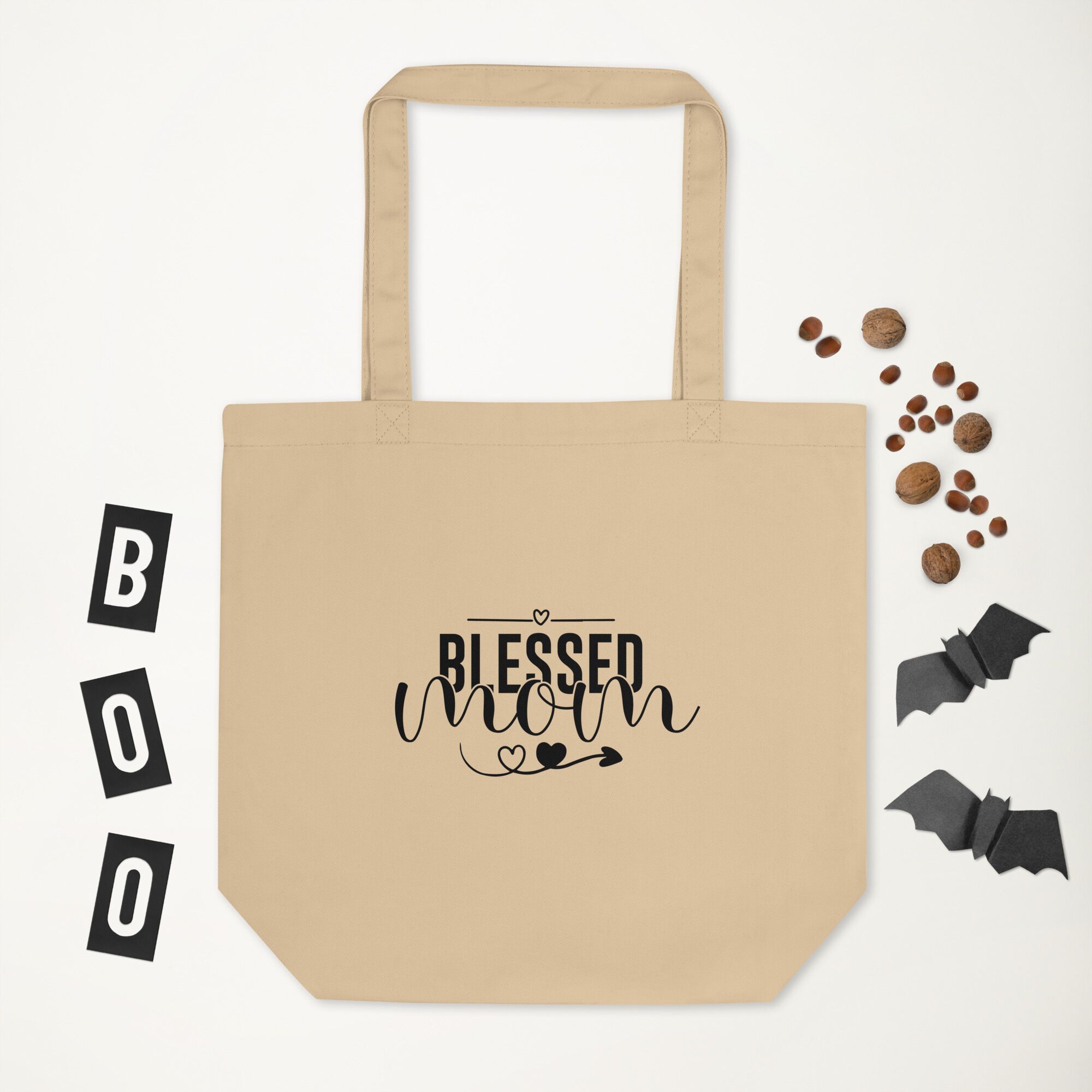 Blessed Mom Eco Tote Bag - Image 4
