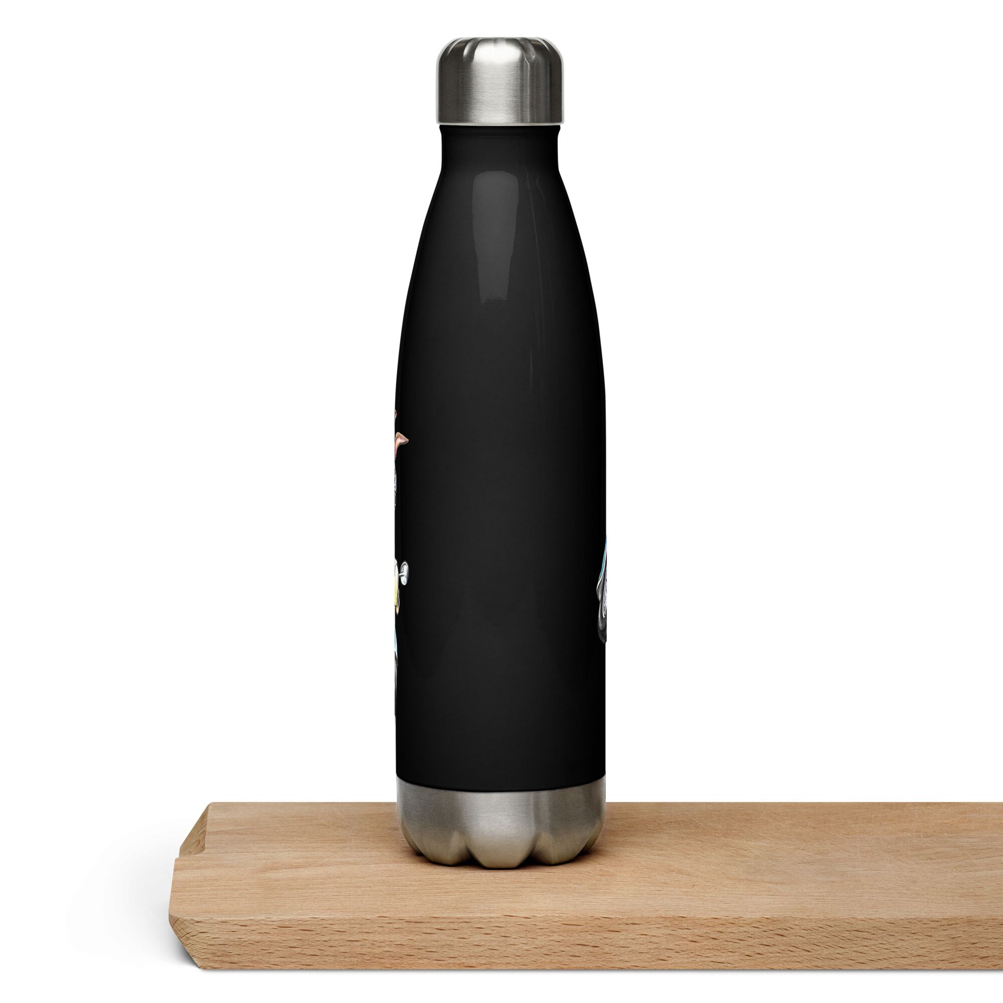 Rabbit Riding Motocycle Stainless Steel Water Bottle - Image 10