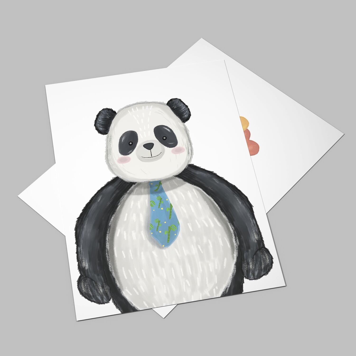 Papa Bear Portrait Premium Matte Paper Poster - Image 4