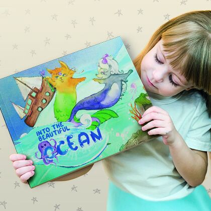 Into The Beautiful Ocean (Girl) - Image 2