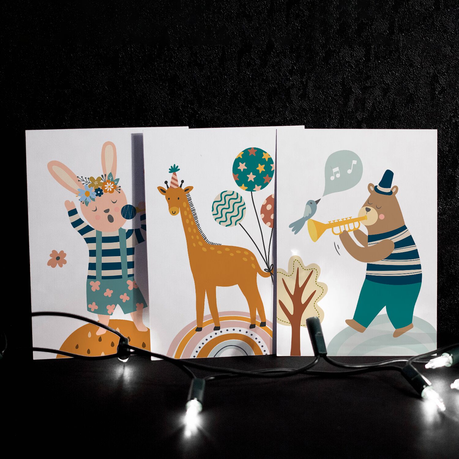 Trumpet Bear Premium Matte Paper Poster - Image 4