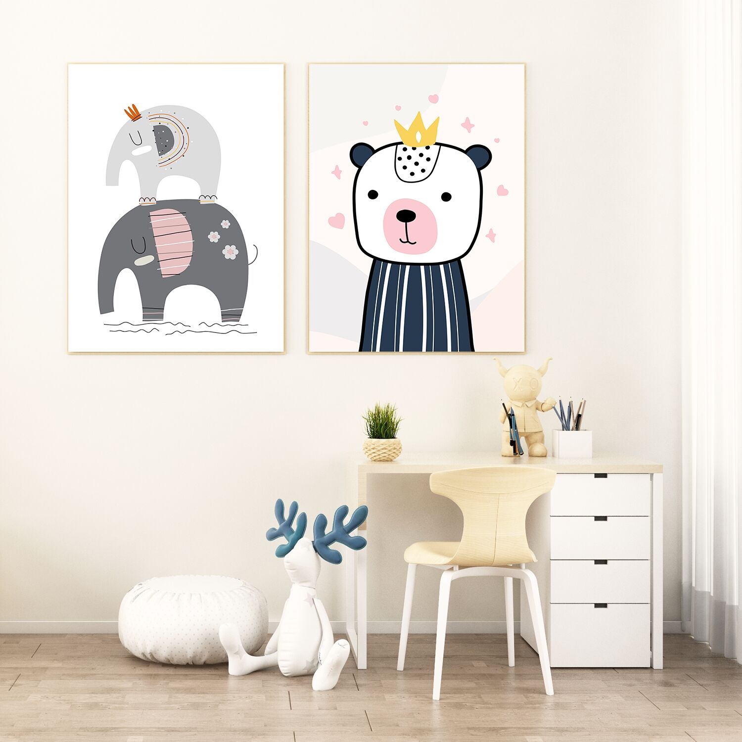 Bear Premium Matte Paper Wooden Framed Poster - Image 5