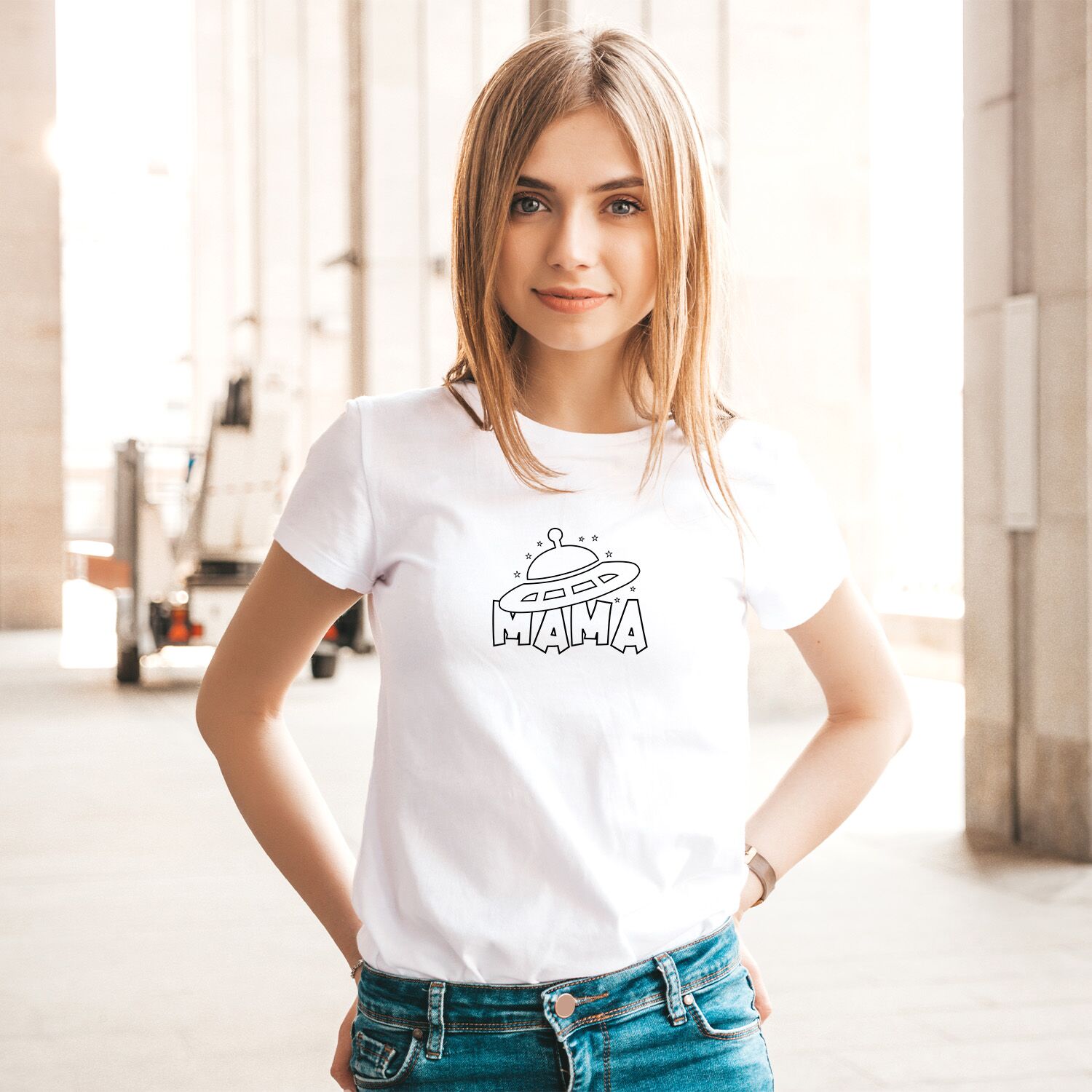 Alien Mom Short-Sleeve Unisex T-Shirt - Image 2