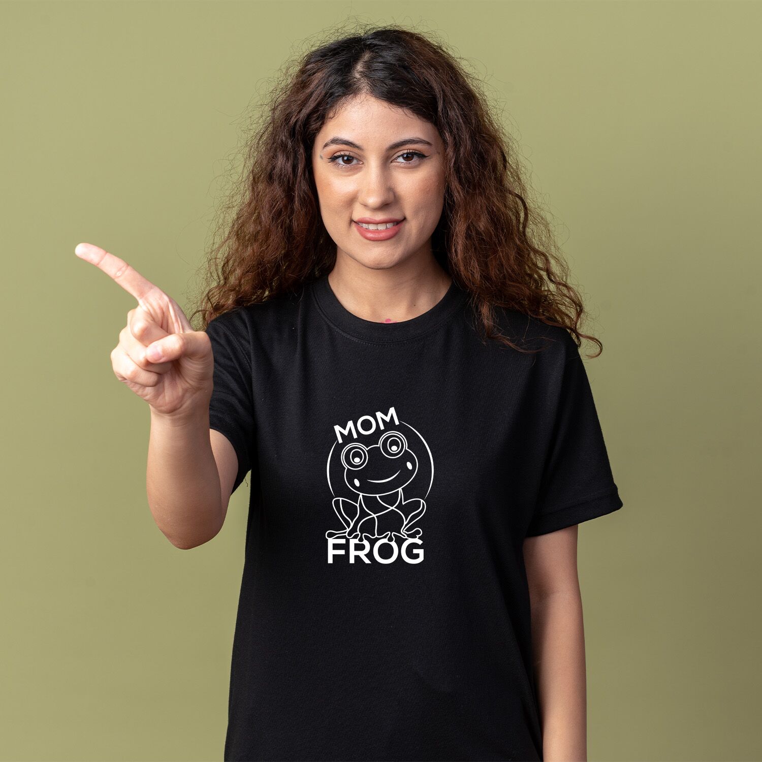 Frog Mom Short-Sleeve Unisex T-Shirt - Image 4