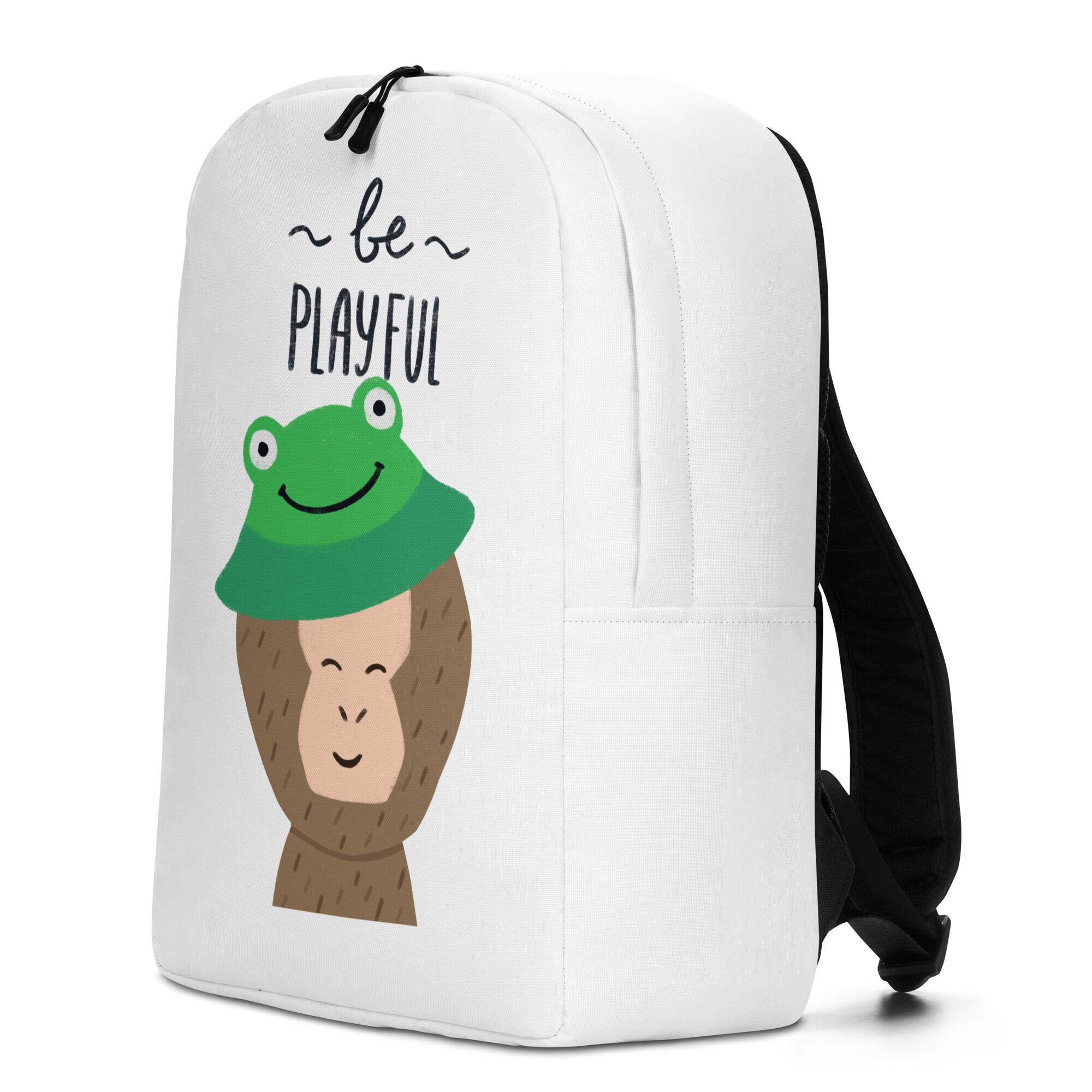 Be Playful Like Monkeys Minimalist Backpack - Image 7