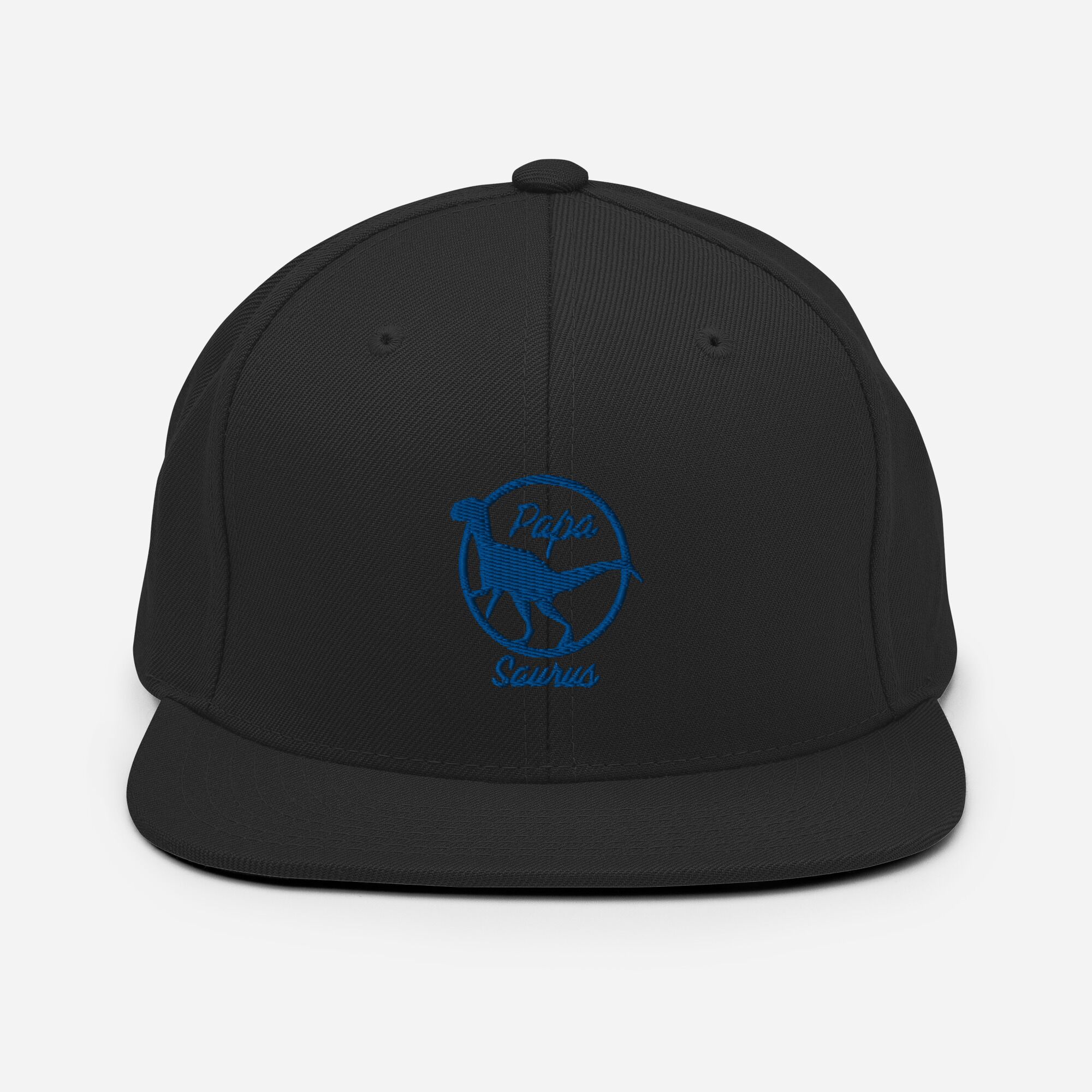 Papa Saurus Snapback Hat - Image 9