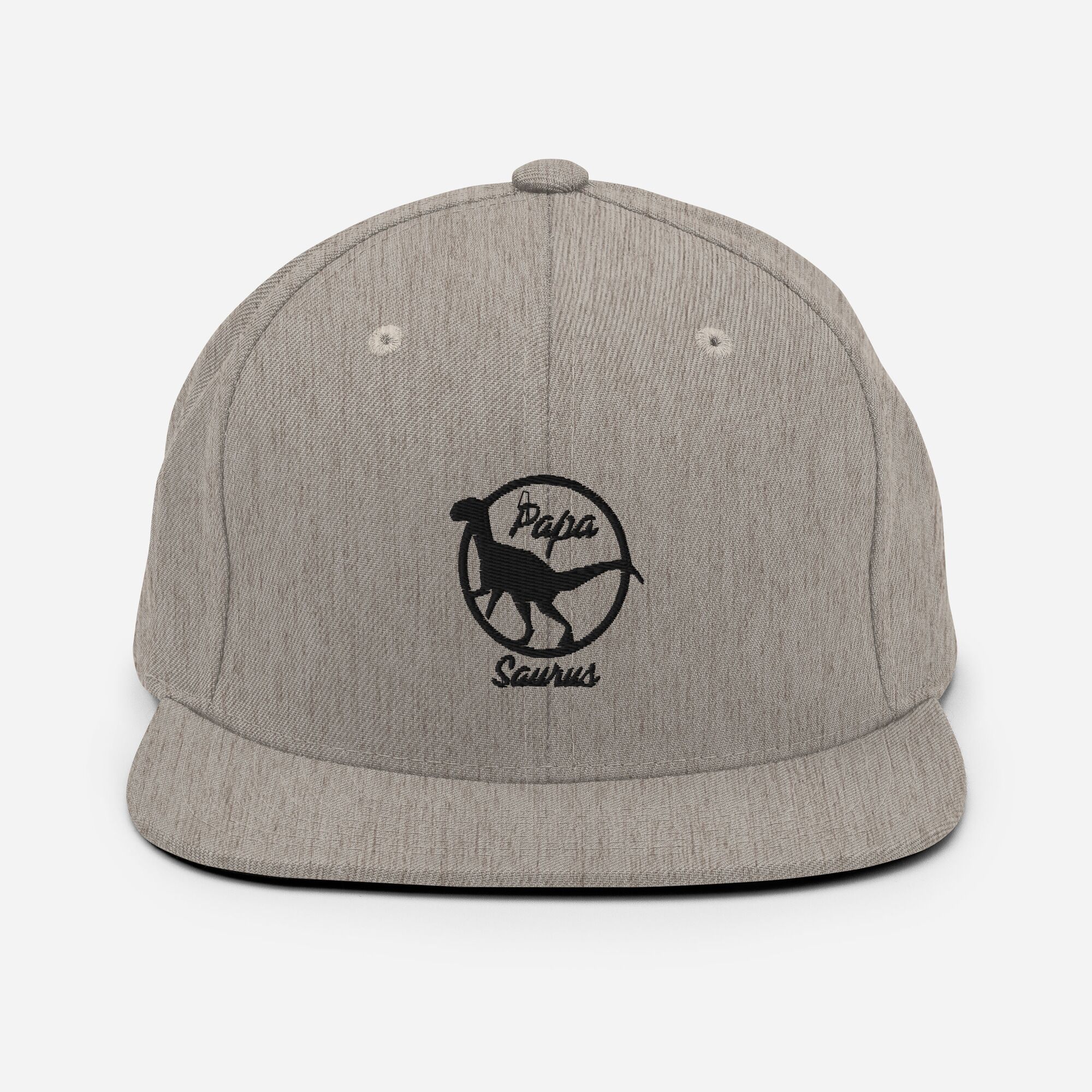 Papa Saurus Snapback Hat