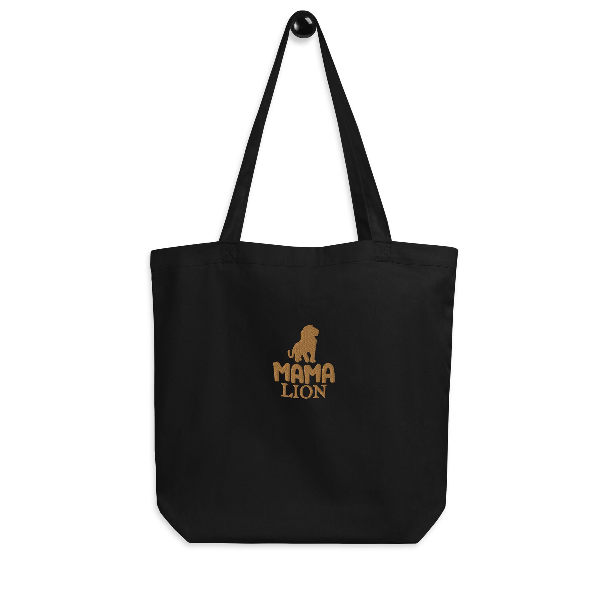 Mama Lion Eco Embroidery Tote Bag - Image 4
