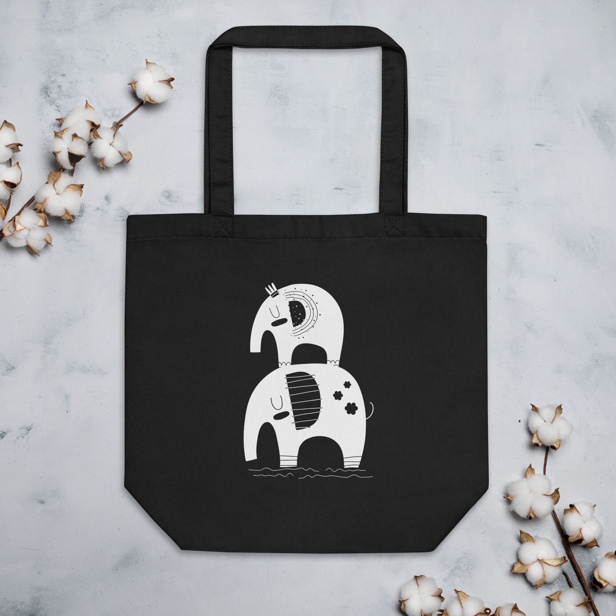 Two Elephants Nordic Eco Tote Bag - Image 6
