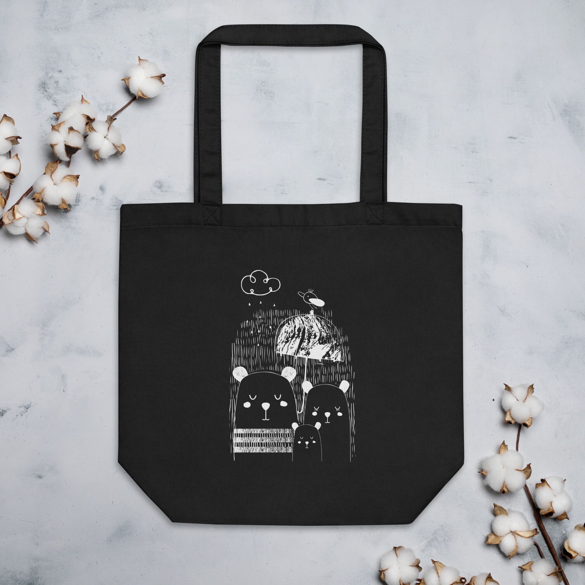 Under The Rain Eco Tote Bag - Image 5