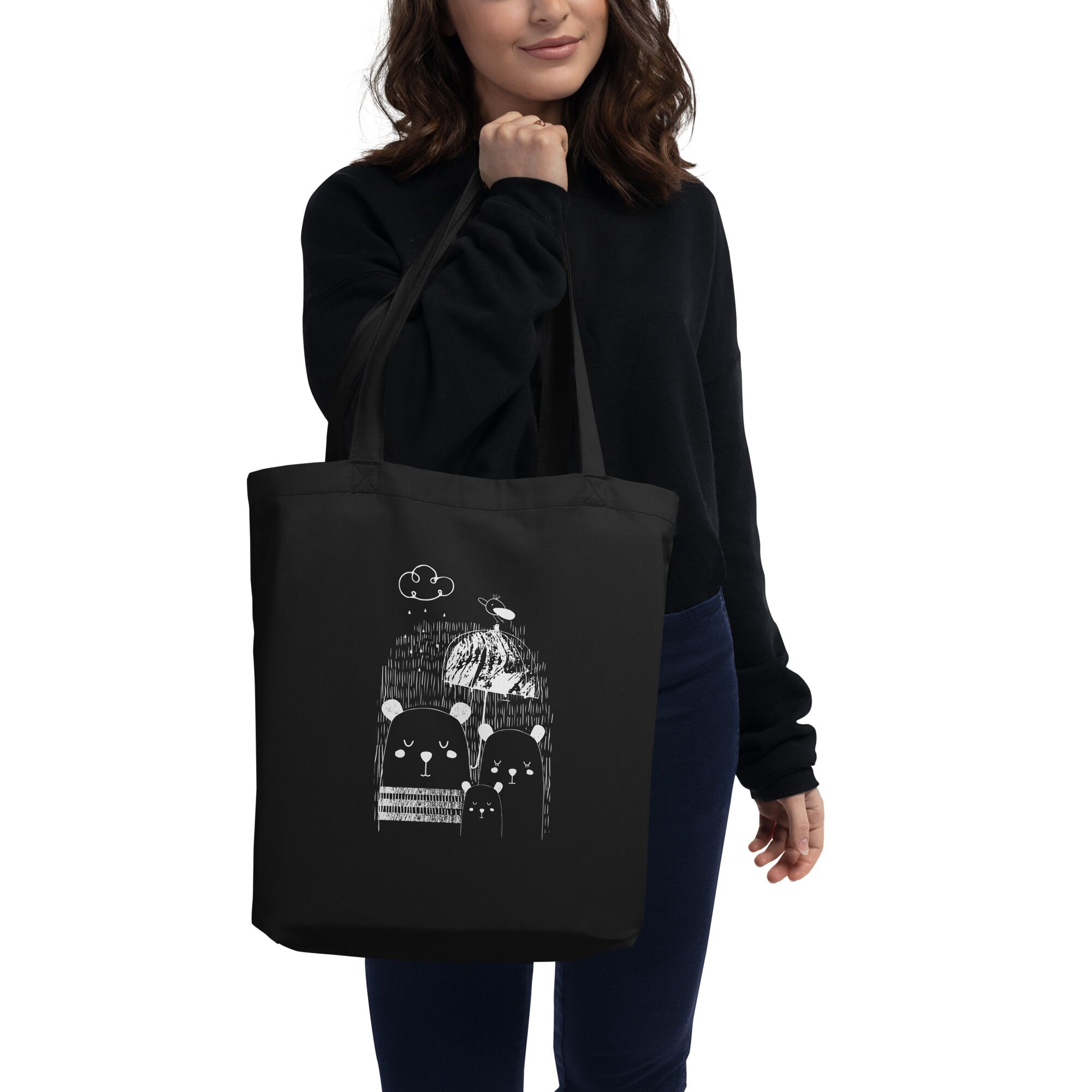 Under The Rain Eco Tote Bag - Image 6