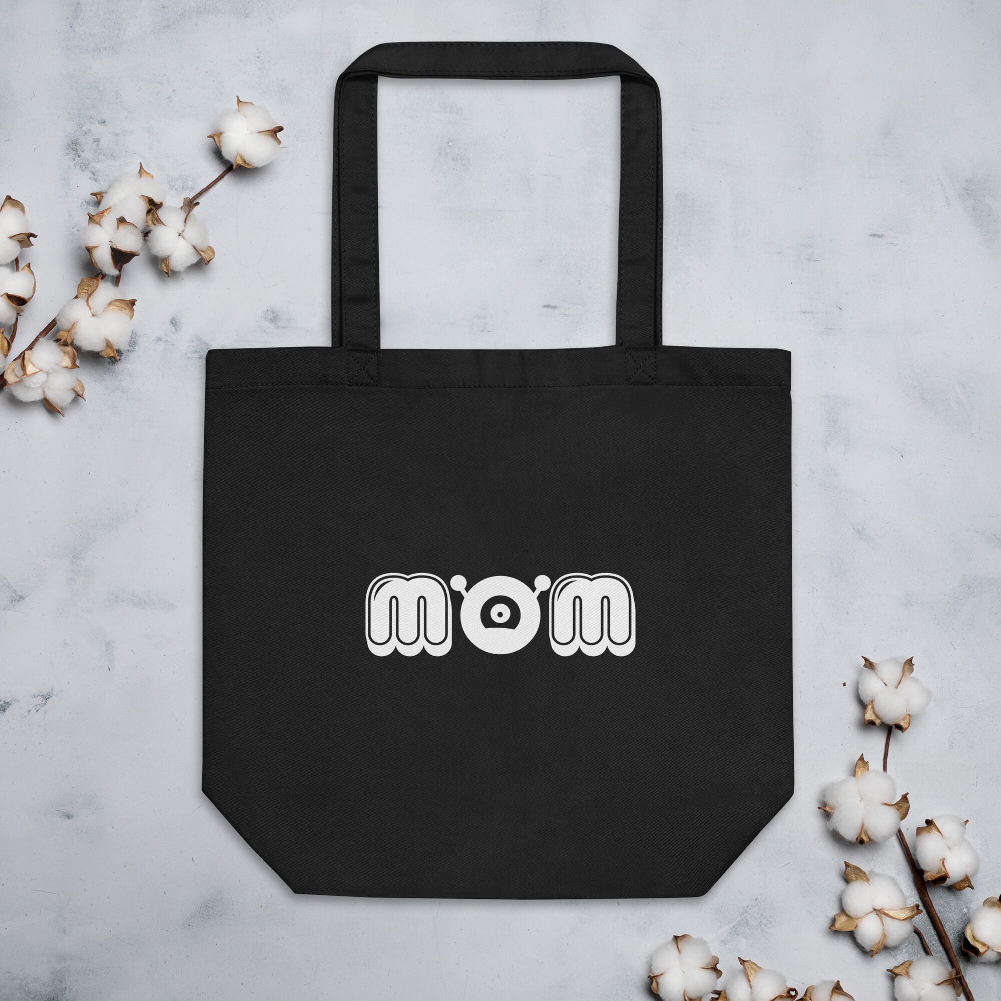Mom Robot Icon Eco Tote Bag - Image 5
