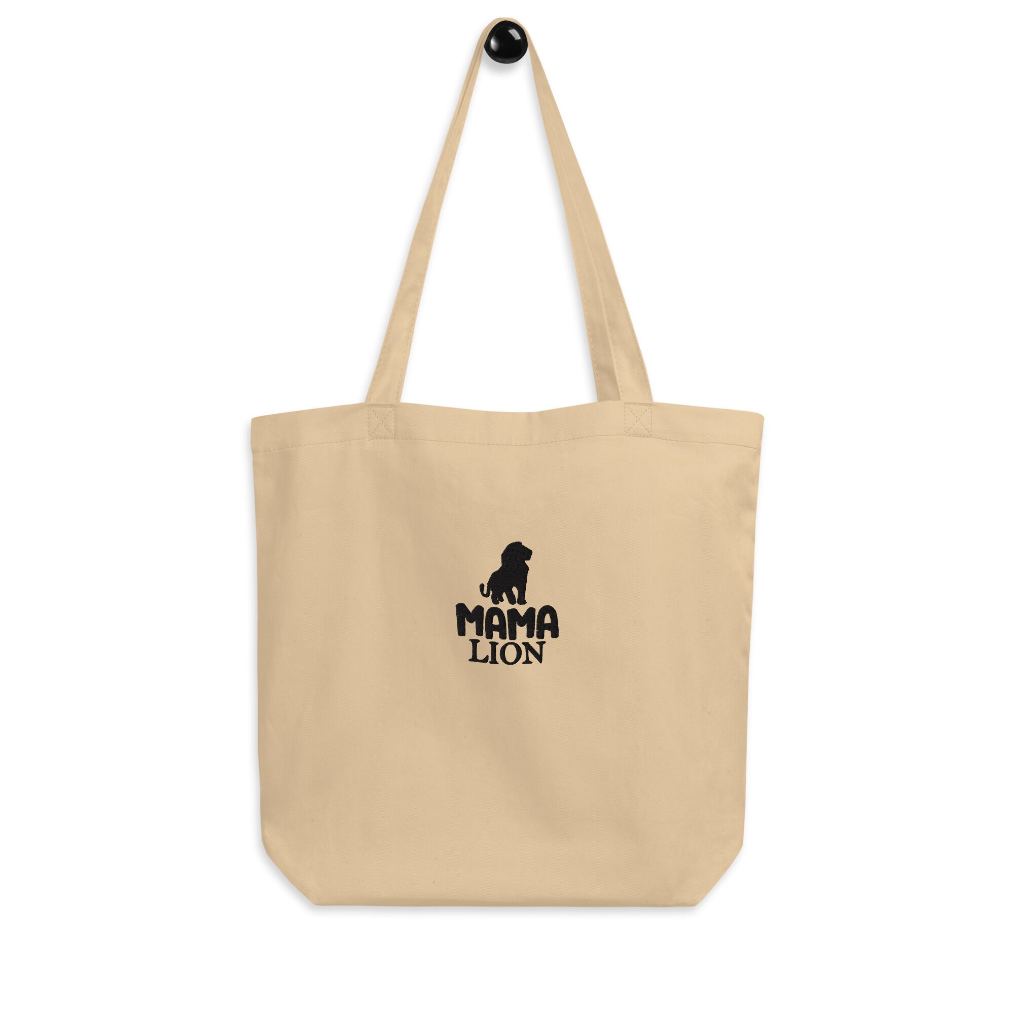 Mama Lion Eco Embroidery Tote Bag