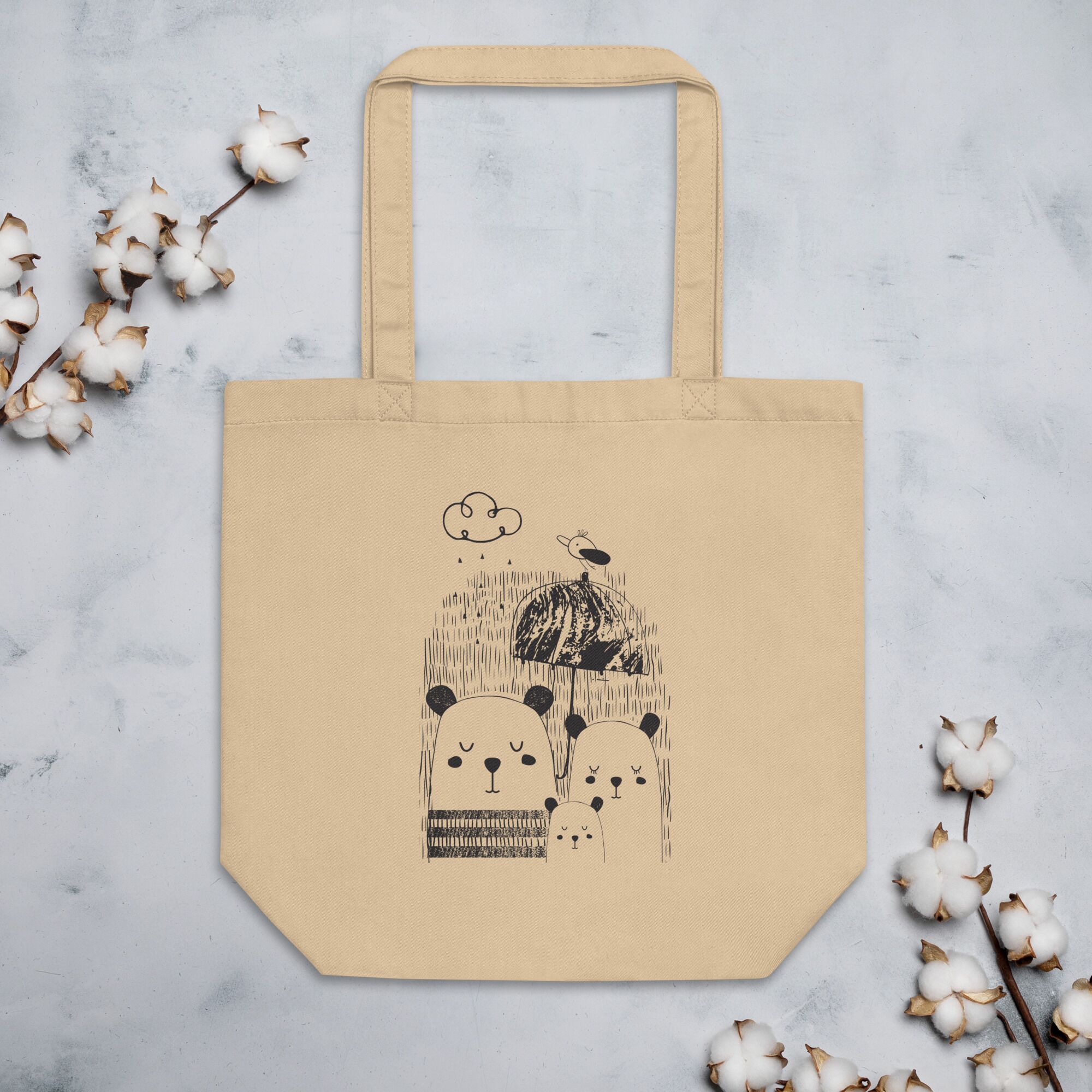 Under The Rain Eco Tote Bag - Image 3