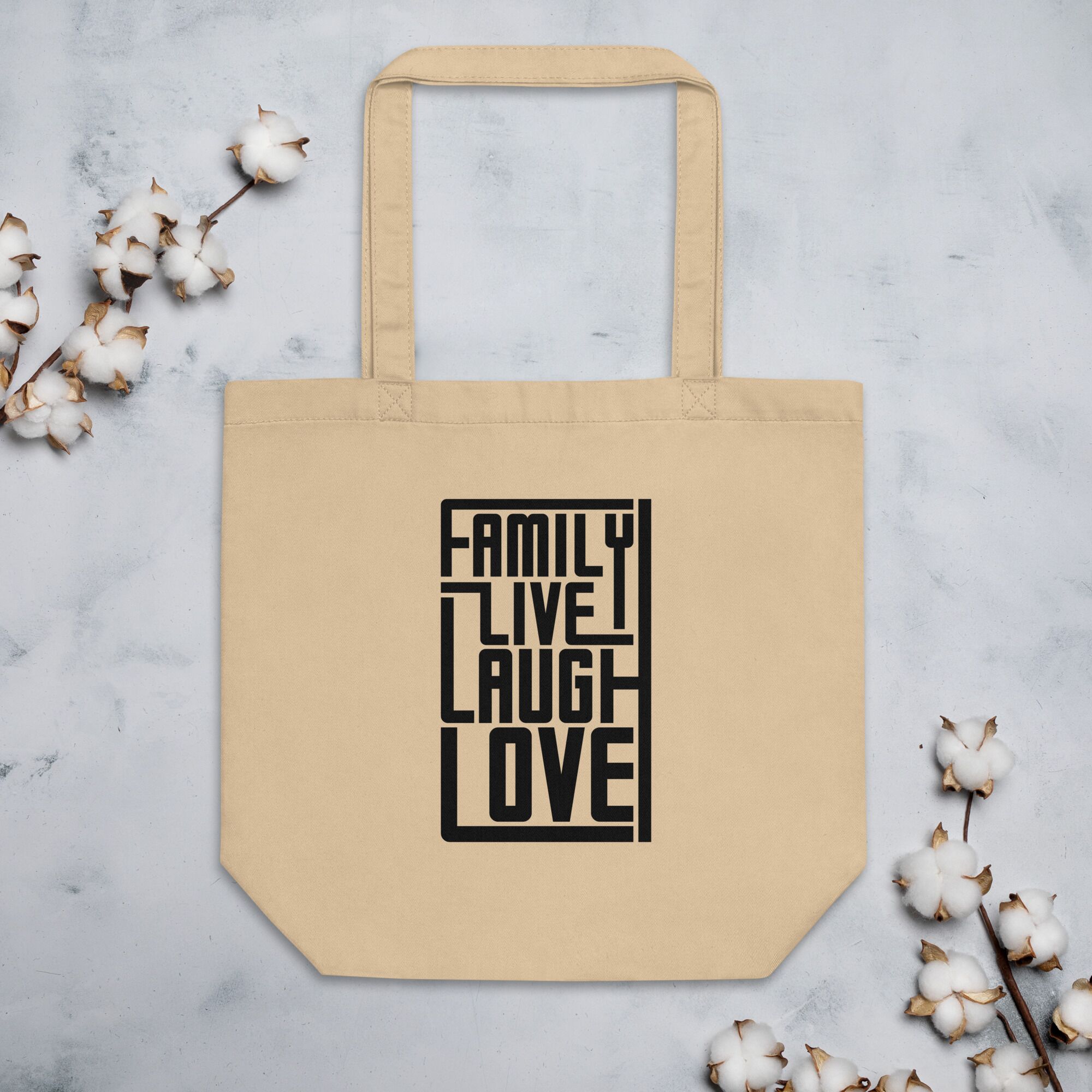 Family Of Love And Laugh Eco Tote Bag - Image 2